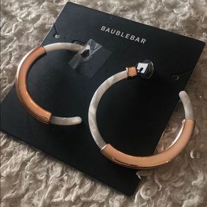 Nordstrom Baublebar Hoops. Never been warn.